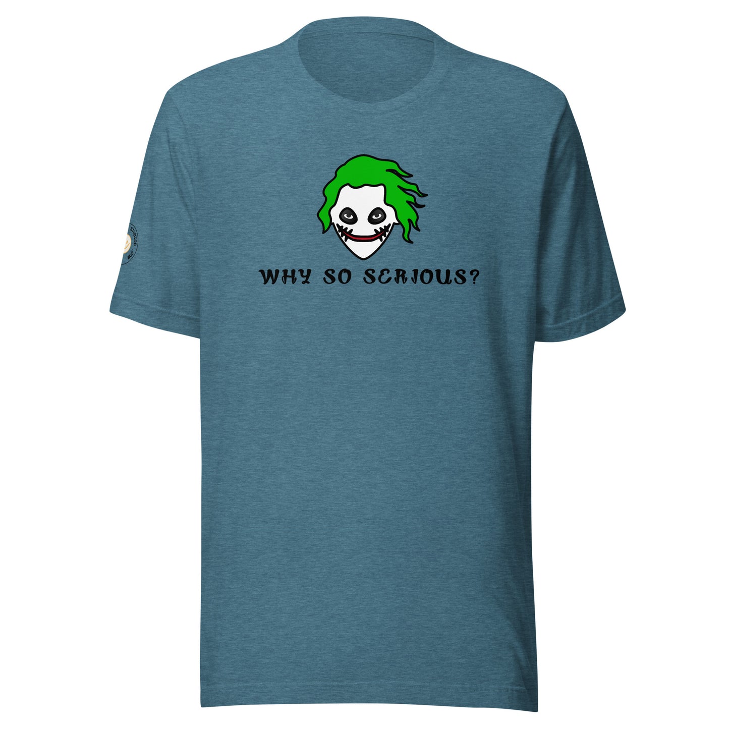 JOKER - Why So Serious Unisex T-shirt (Blk)