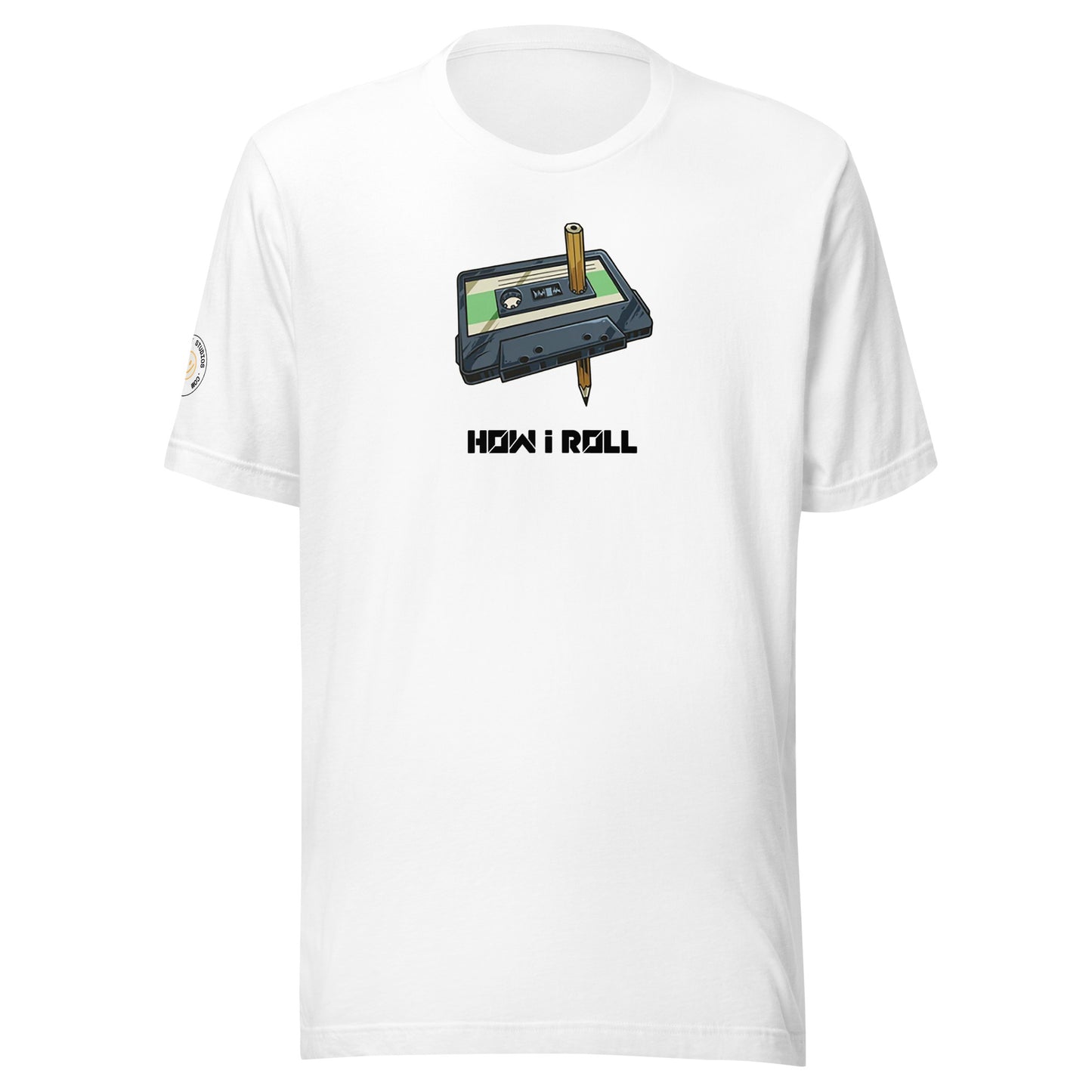 How I Roll - 80's Cassette Tape Unisex T-shirt